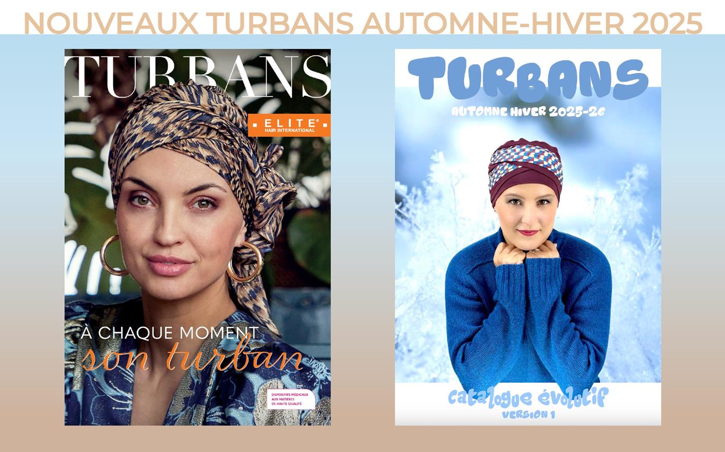 Nouvelles collections Turbans automne-hiver 2025